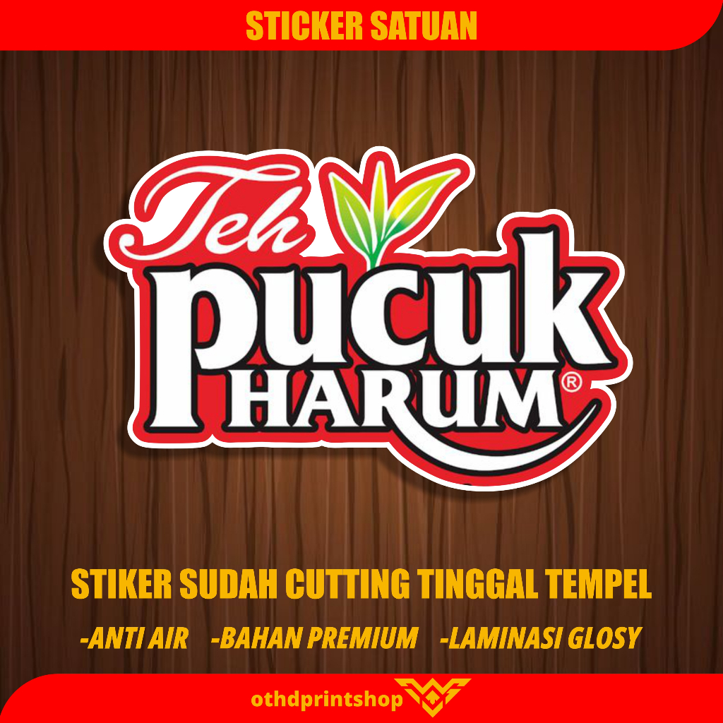 

Stiker Helm Cap Teh Pucuk Stiker Motor Sticker Print And Cut Stiker ANTI AIR LEM KUAT TAHAN LAMA