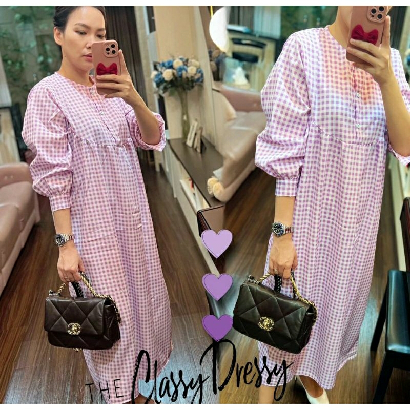 ✔️FREEDOM,BAJU MAXI DRESS BUSUI WANITA REVINA REVINA