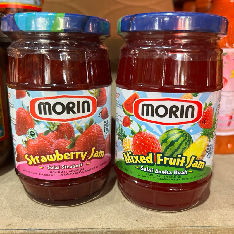 

Morin Strawberry Jam & Mix Fruit Jam 330gr