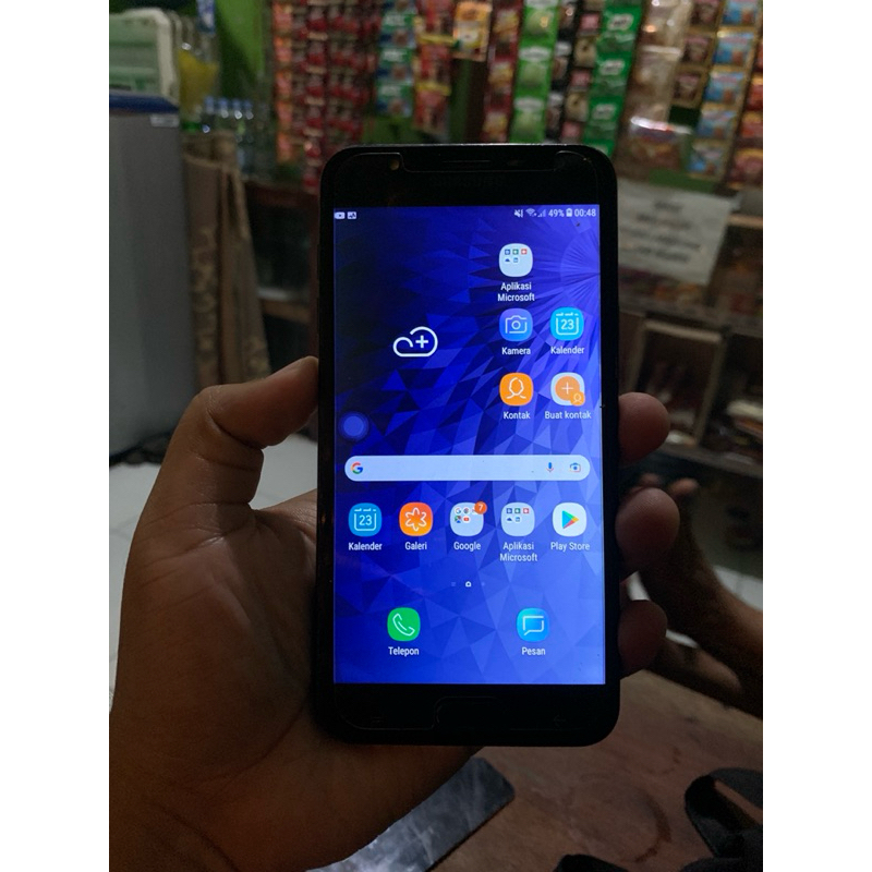 Samsung J7 Duo kondisi mesin normal siap pakai