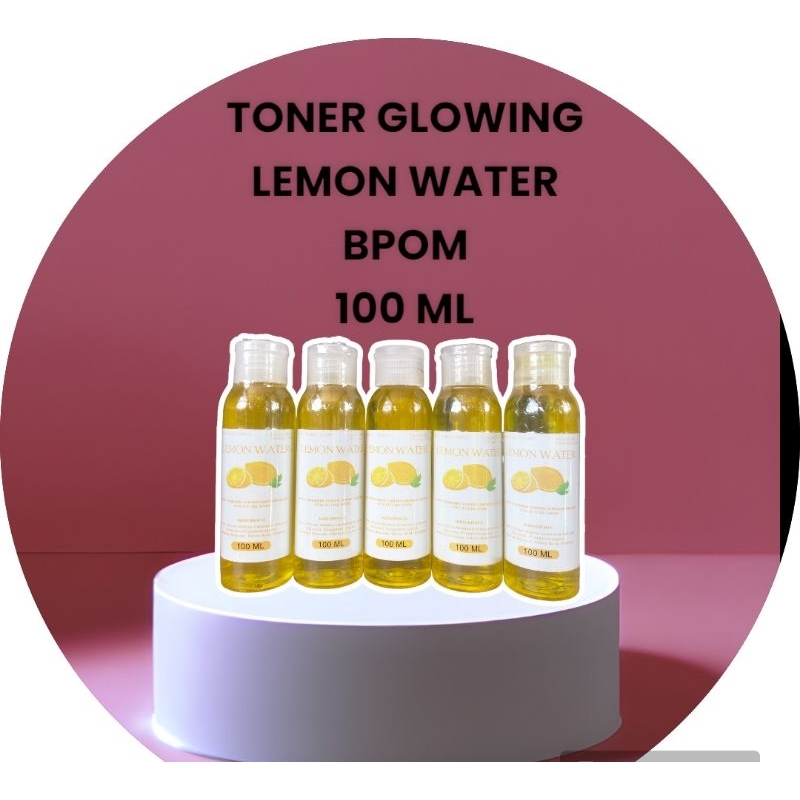 [BPOM] TONER GLOWING LEMON WATER
