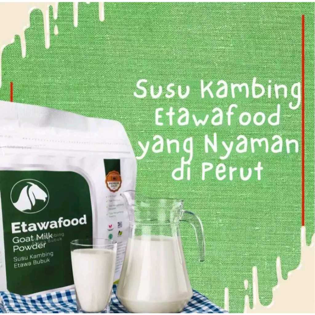 

Etawafood - Susu Kambing Etawa Bubuk 500 gram - 1000 gram ETAWAFOOD