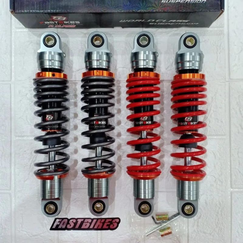 SHOCK BELAKANG NON TABUNG MODEL KTC RAZOR FAST BIKES MOTOR BEBEK UNIVERSAL JUPITER VEGA SUPRA RX KIN