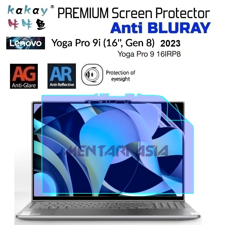 Screen Protector Lenovo Yoga Pro 9i 16IRP8 - KAKAY Premium ANTIBLURAY