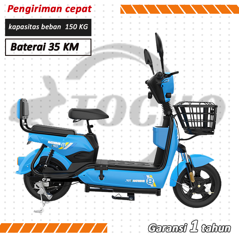 GEEKMAN sepeda listrik epeda listrik dewasa / Sepeda Listrik/Sepeda Motor Listrik 48v 12ah/ sepeda l