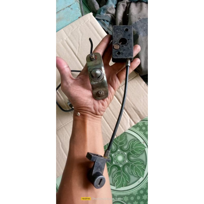 kunci jok belakang original Suzuki rc80. rc100. rc dk. bravo