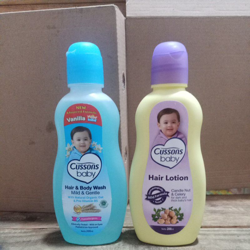 HAIR & BODY WASH CUSSONS BABY