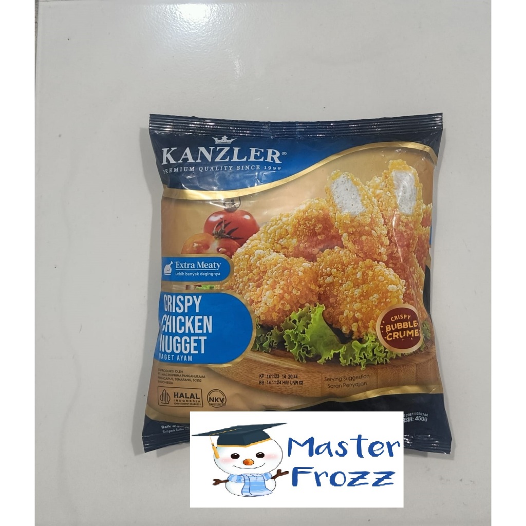 

Kanzler Chicken Nugget Crispy 450gr