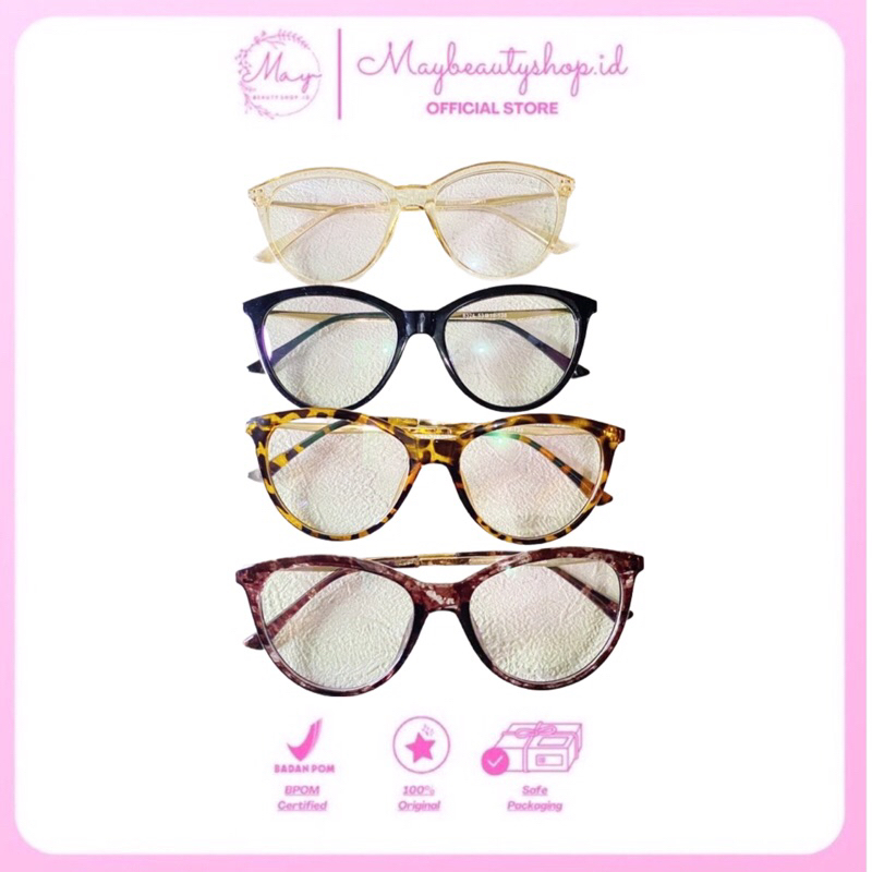 Kacamata Anti Radiasi Premium Gagang Besi kuat