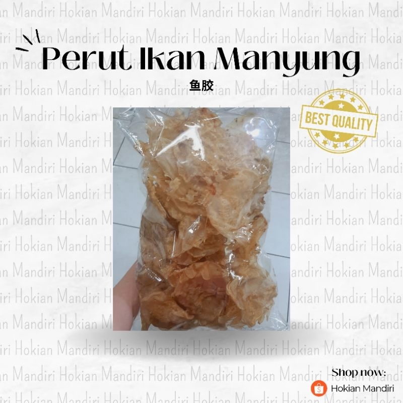 

Perut ikan manyung kering jumbo 500 gram