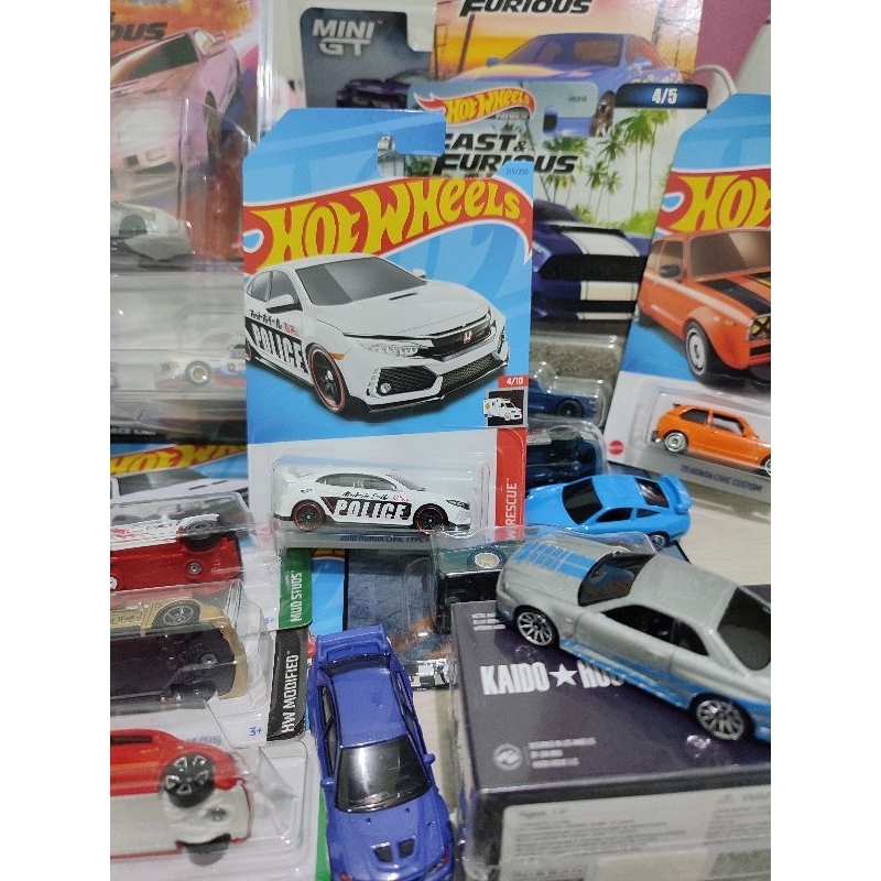 Hotwheels Civic Police - Card Japan