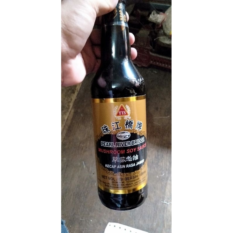mushroom soy sauce kecap hitam jamur 600ml