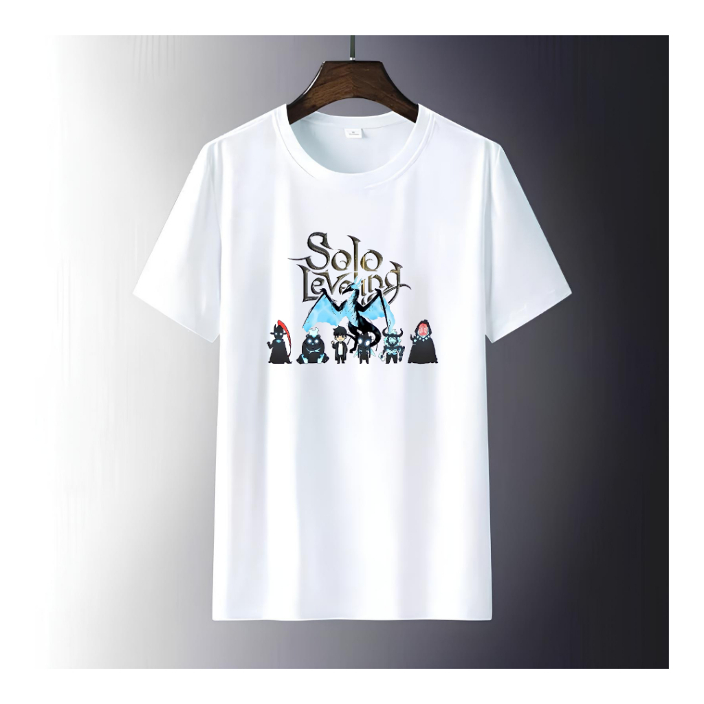 Baju Atasan Pria Anime Solo Leveling