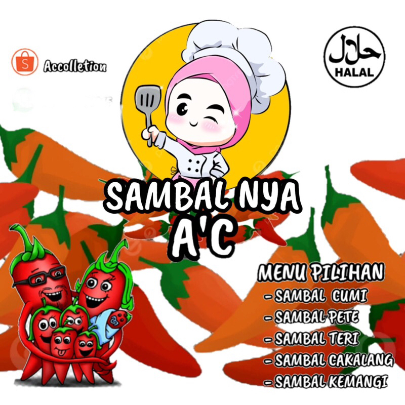 

serba sambal, SAMBAL CUMI enak murah meriah 120ml