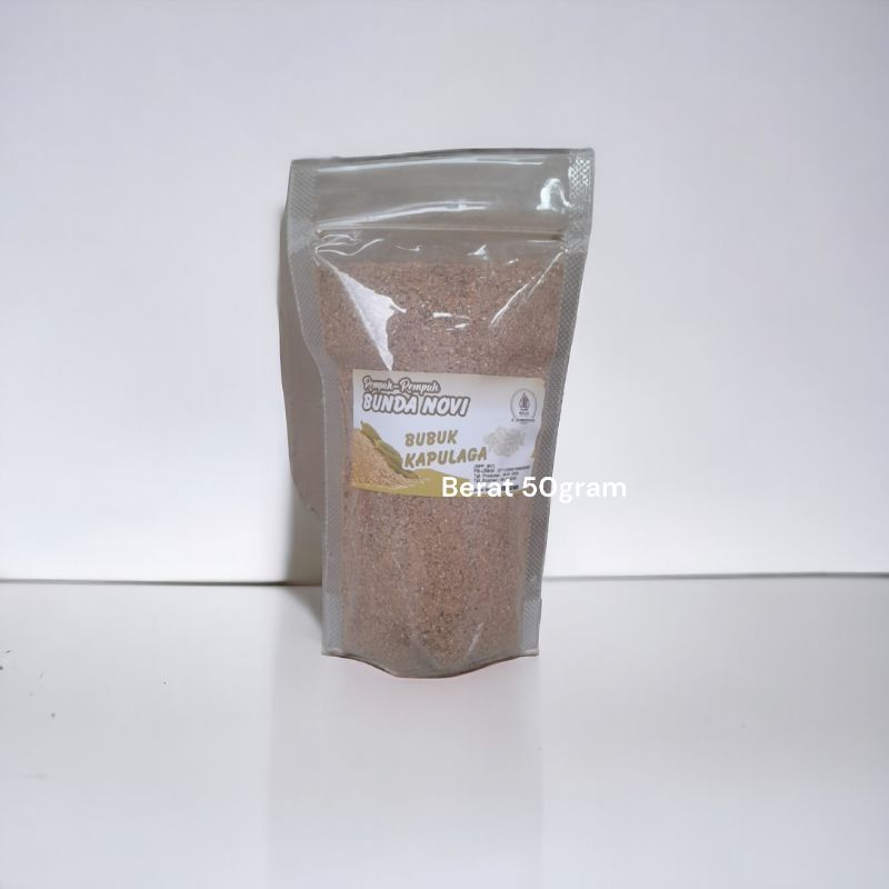 

Bubuk Kapulaga 50gram/Kapulaga Bubuk/Bumbu Dapur/Bumbu Rempah