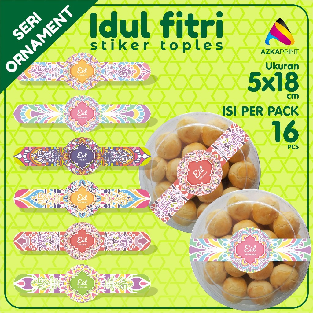 

Stiker Toples Edisi Idul Fitri - stiker toples - sticker hampers ramadhan