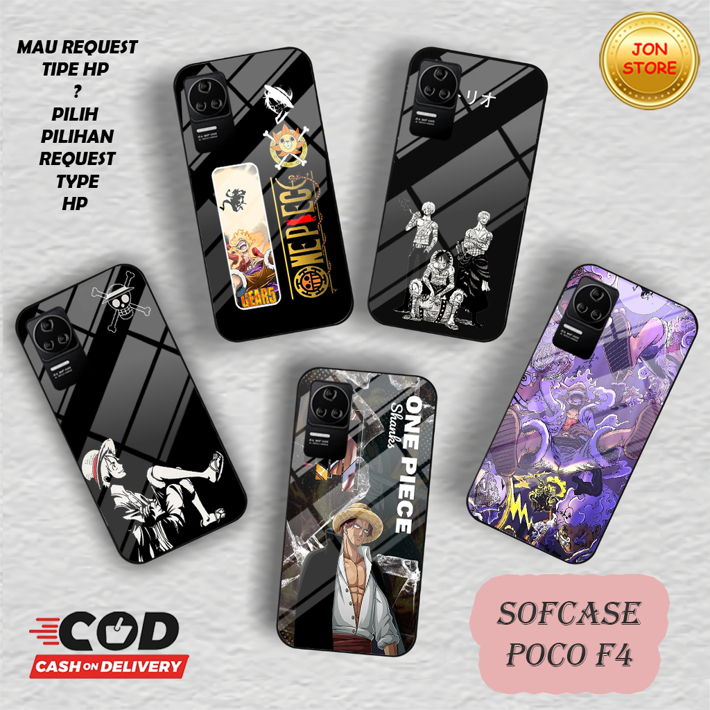 (QR 14) Sofcase Glossy -Case-Silikon CASING XIAOMI POCO F4 OPPO RENO 8T 4G 5G OPPO A57 2022 A77S OPO