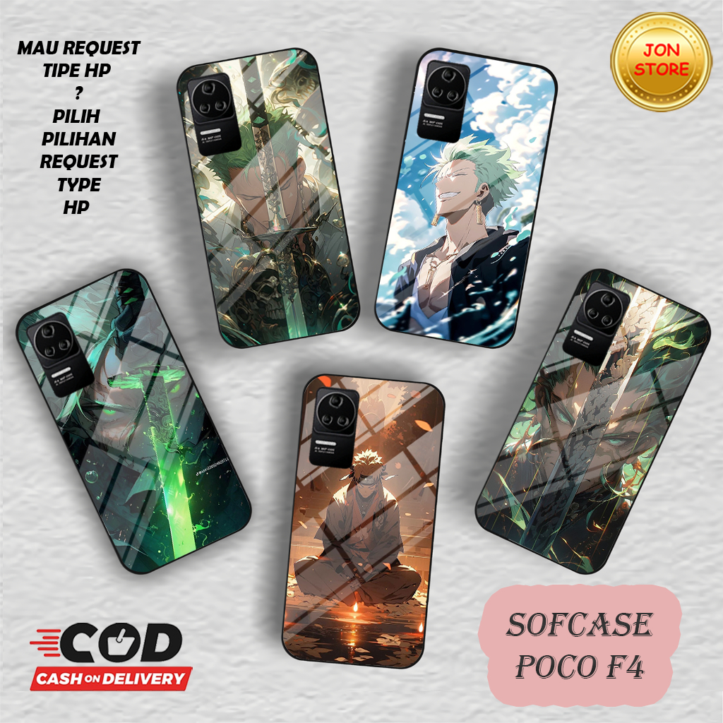 (QR 15) Sofcase Glossy -Case-Silikon CASING XIAOMI POCO F4 OPPO RENO 8T 4G 5G OPPO A57 2022 A77S OPO
