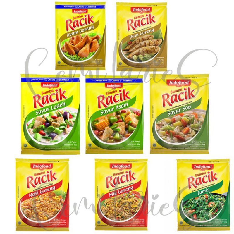 

Indofood Bumbu Racik & Penyedap Masakan All Varian 1 pcs