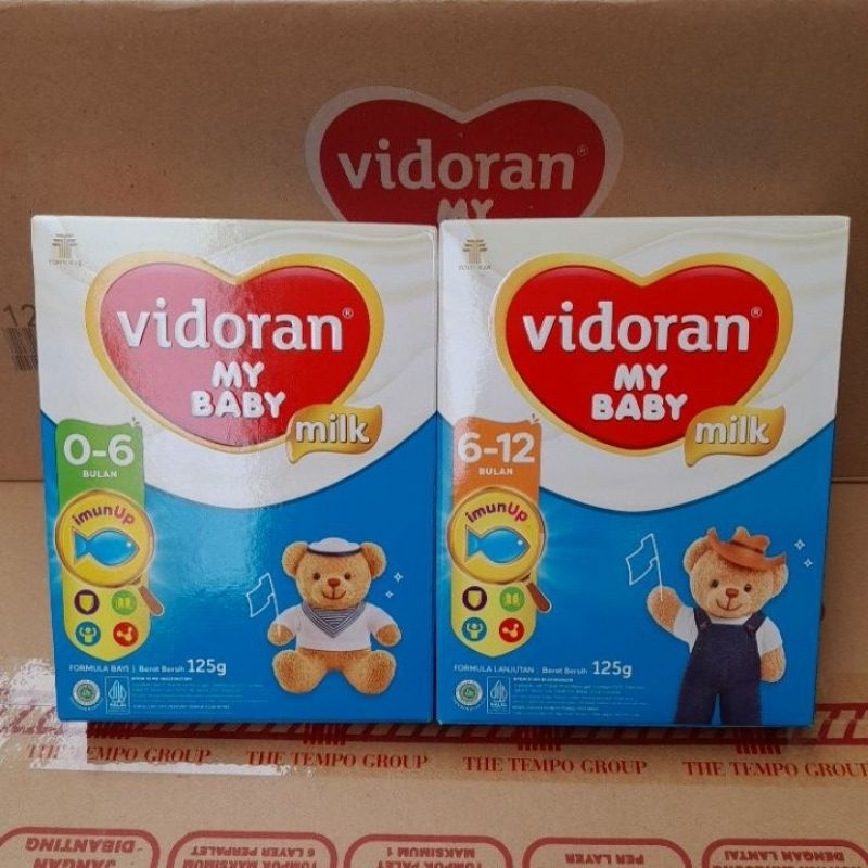 Susu bayi Vidoran My baby milk 0-6 bulan & 6-12 bulan