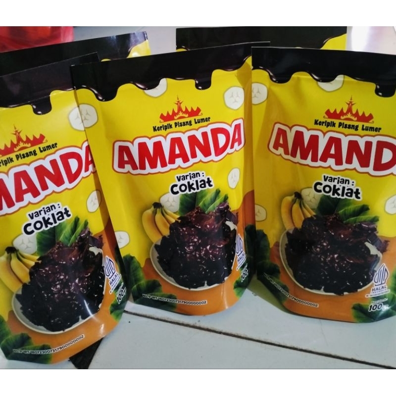

keripik pisang lumer amanda