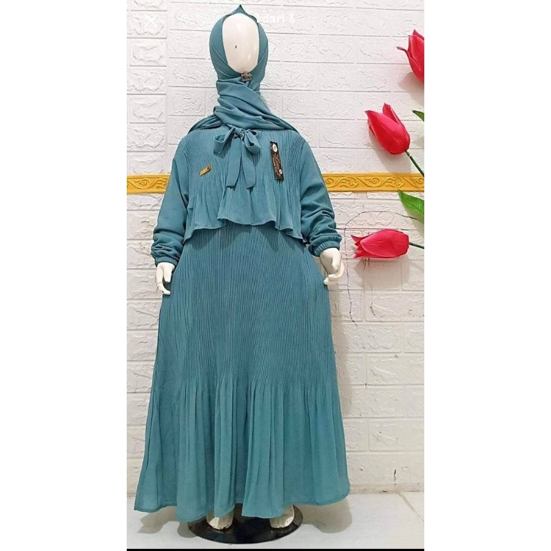 GAMIS PLISKET ANAK/GAMIS CERUTY ANAK/GAMIS TERBARU ANAK/DRESS PLISKET ANAK/DRESS PLISKET/GAMIS SERUT