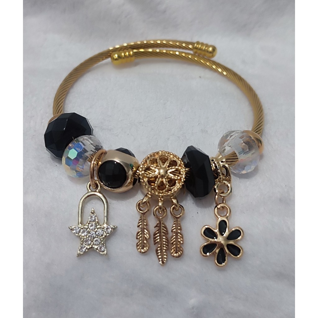 Gelang Pandora Turkey/bracelet/Gelang Cantik/Gelang Unik/Bracelet Gold/bahan Stainless Steel