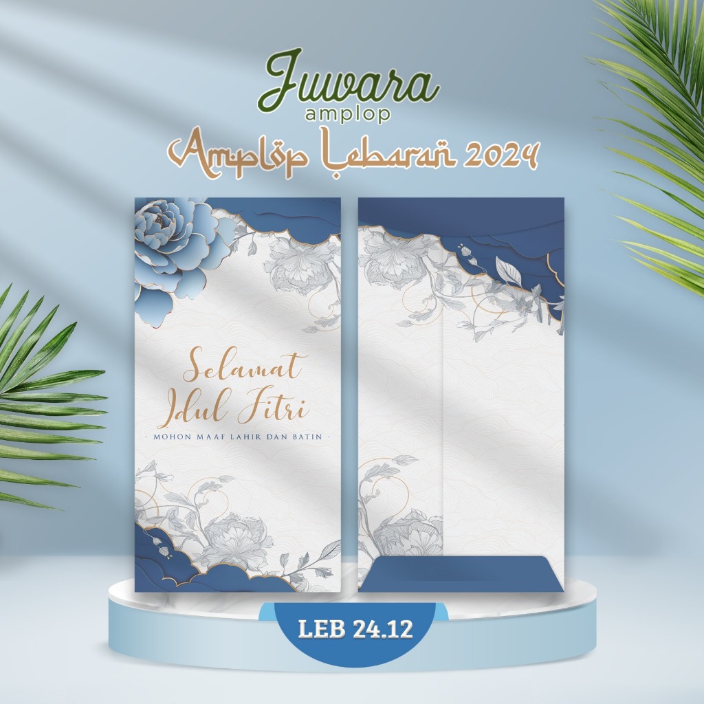 

Amplop Lebaran Juwara Kode 24.12 Murah Isi 20 pcs / Muat selembaran Uang