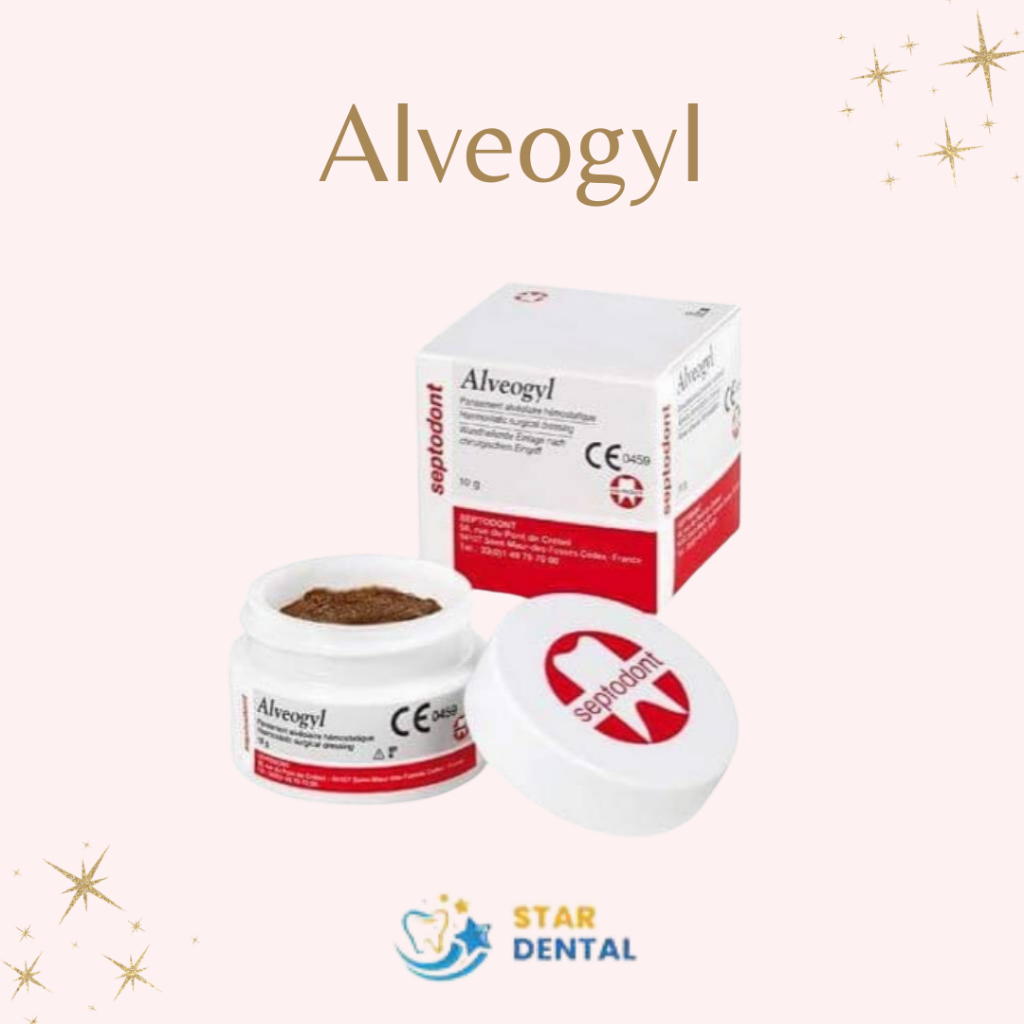 Septodont Alveogyl Paste 10gm Dry socket treatment Dental Material