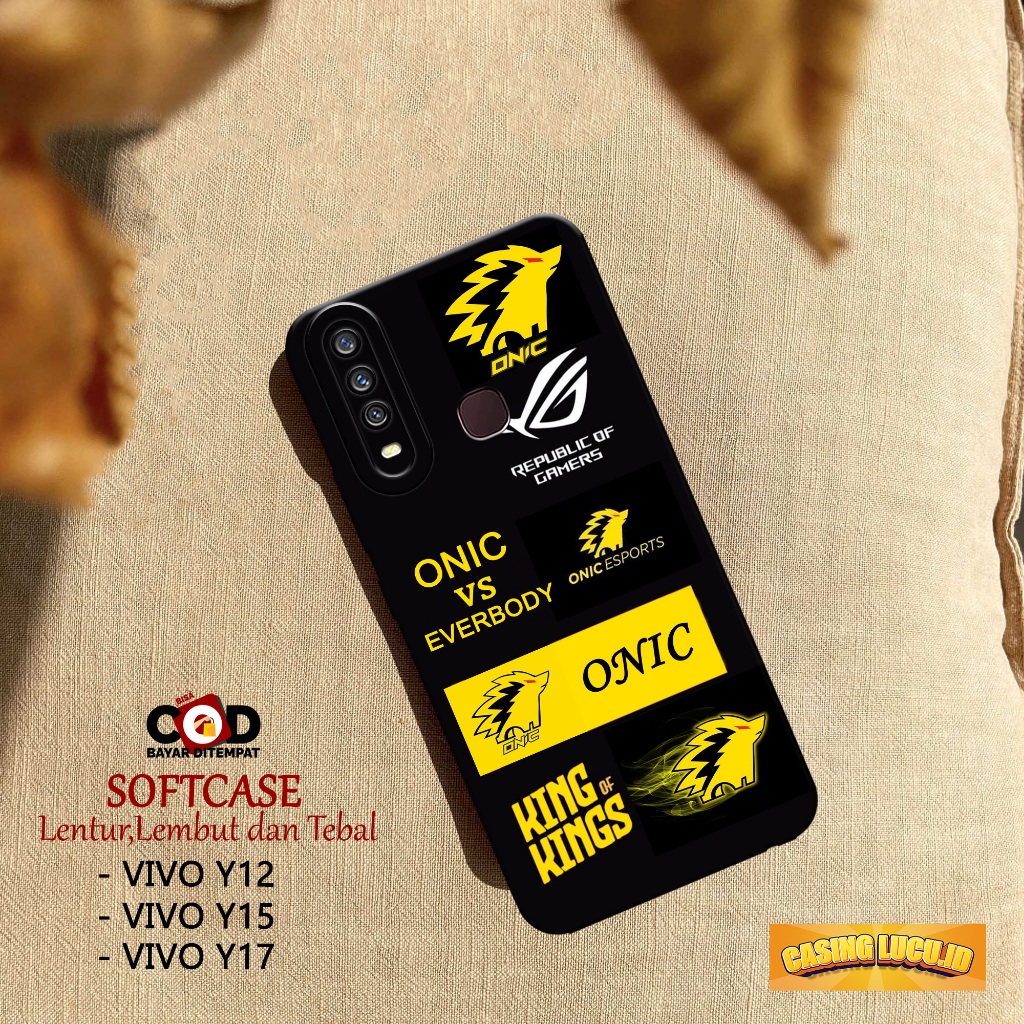 Case VIVO Y12 / Y15 / Y17  - Fashion Case GAMING - Casing  VIVO Y12 / Y15 / Y17 - Silikon  VIVO Y12 