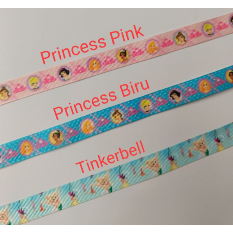 

Pita Grosgrain 5/8" Princess - Tinkerbell