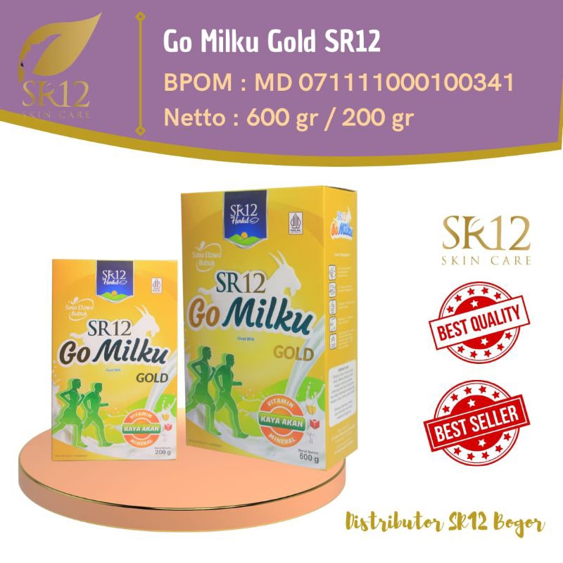 

SR12 Go Milku Gold Susu Kambing Etawa Asli Atasi Nyeri sendiri Pegal Linu