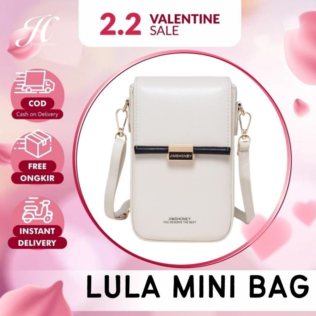 JIMS HONEY LULA MINI BAG Tas Selempang dan Pocket HP Wanita Slingbag Cewek Jimshoney Trendy Elegan