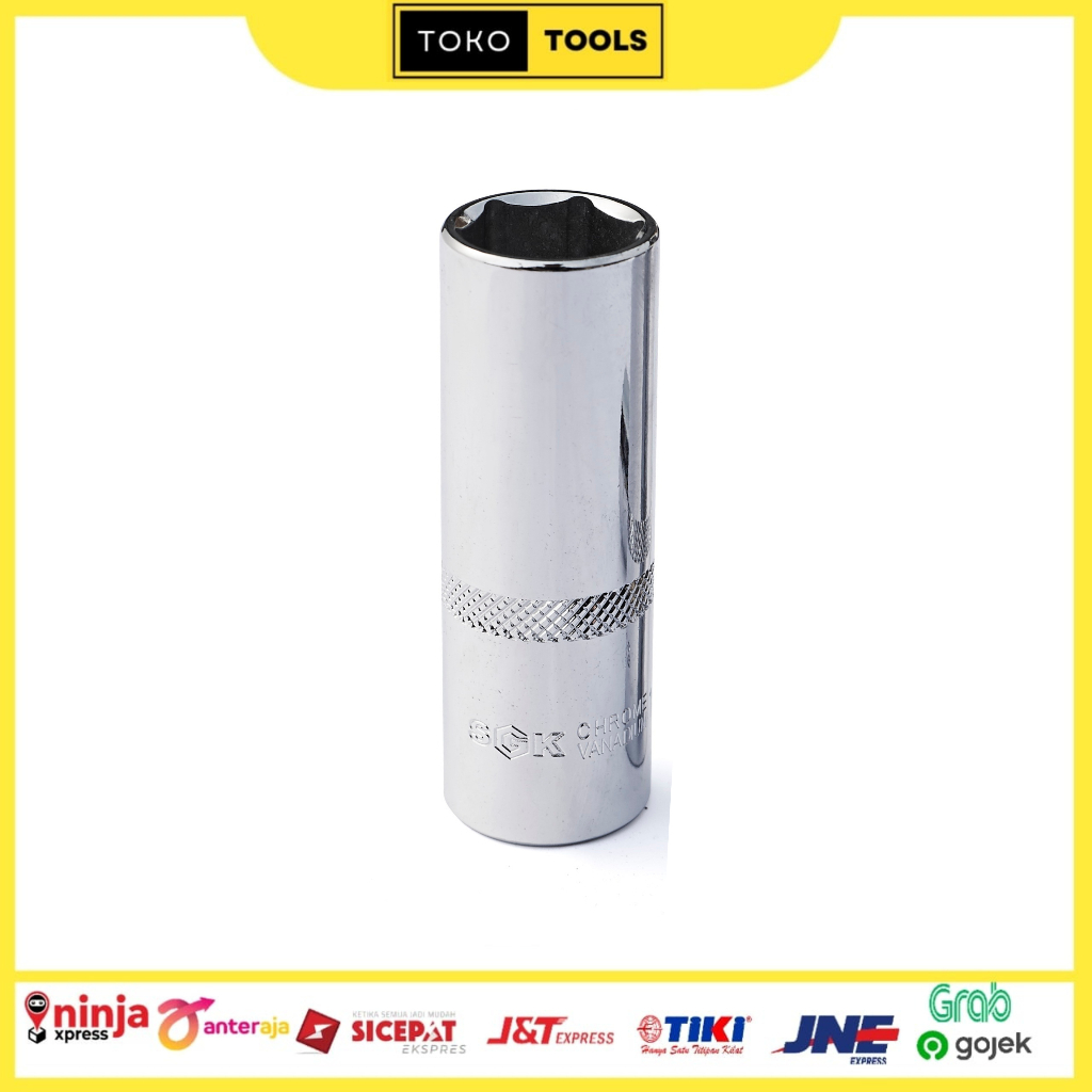 Mata sock mirror panjang / mata shok / socket 1/2 inch 9mm