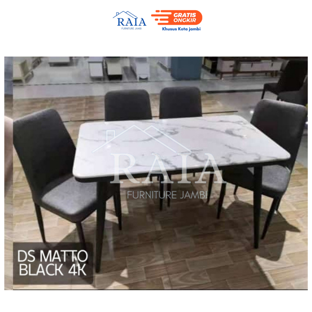 Meja makan Marmer Importa