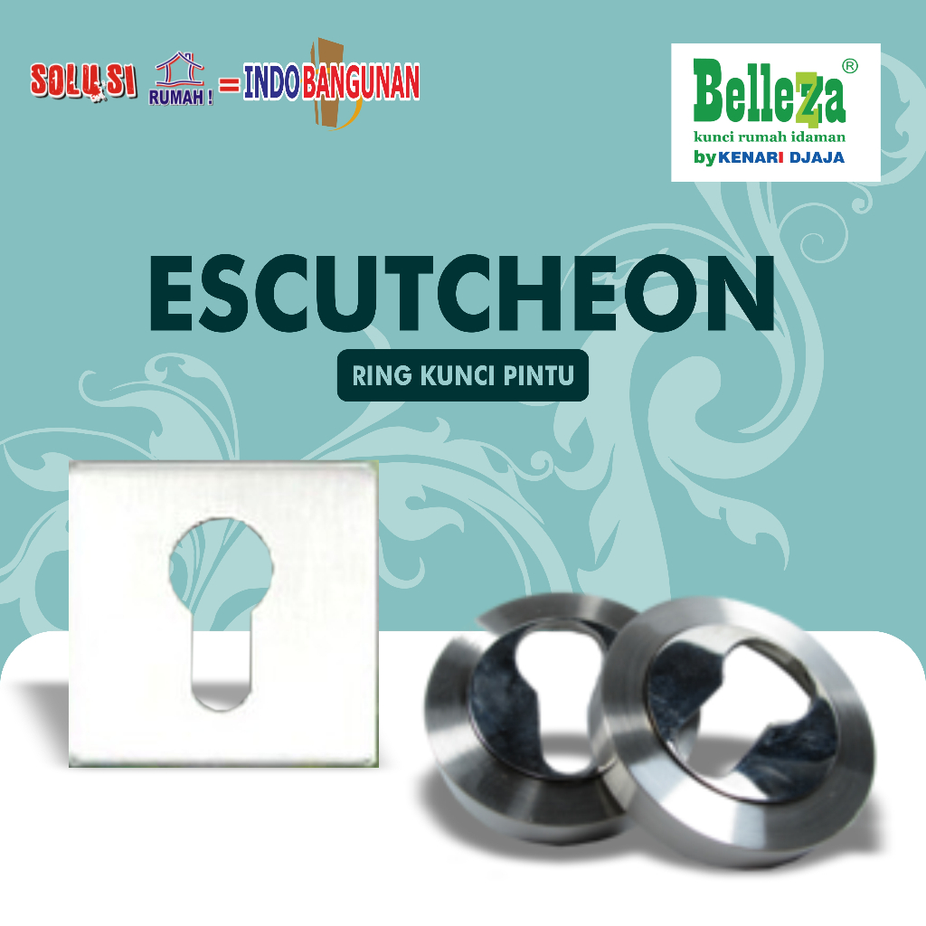 BELLEZA - ESCUTCHEON/ KUNCI/ PINTU/ HANDLE