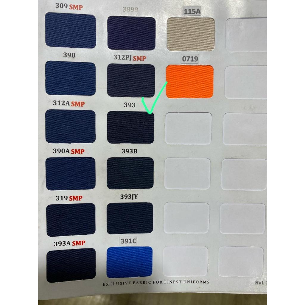 [PAKET] Kain Unione American Drill 393 30 Meter + 401 Hitam 30 Meter