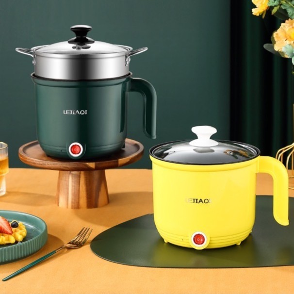 TERBARU Panci Listrik Multifunctional Electric Frying Pan Panci Listrik Lapisan Teflon/Panci Listrik