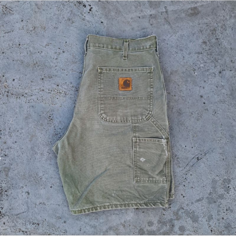 Carpenter Carhartt Moss Green size 34