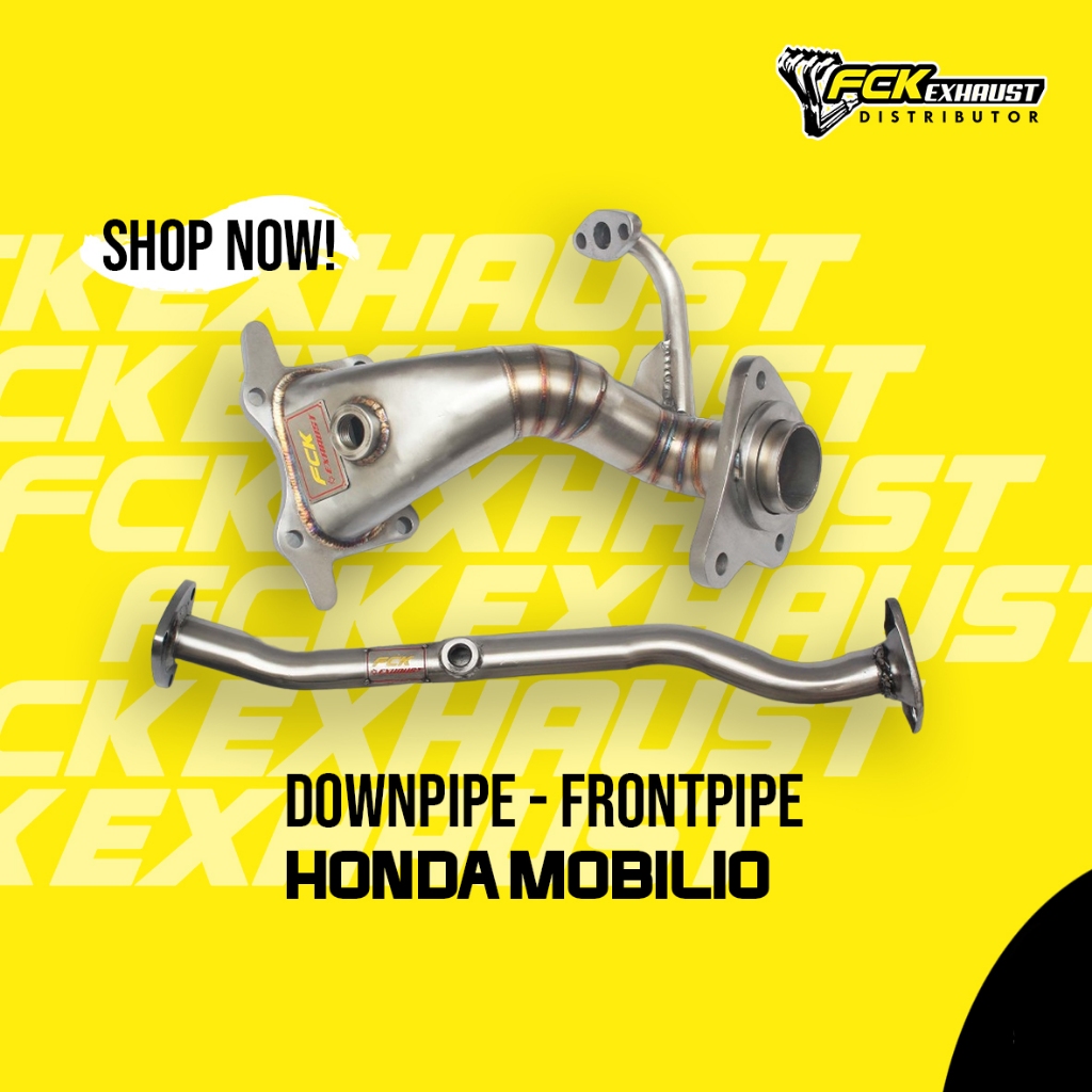 Downpipe Frontpipe Mobilio FCK Exhaust | Knalpot Mobil Racing