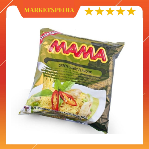 

MAMA Green Curry Flavour 90 gr / Mi instan / Mie Instan