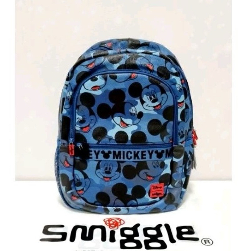 Tas Smiggle Mickey Mouse Backpack Original