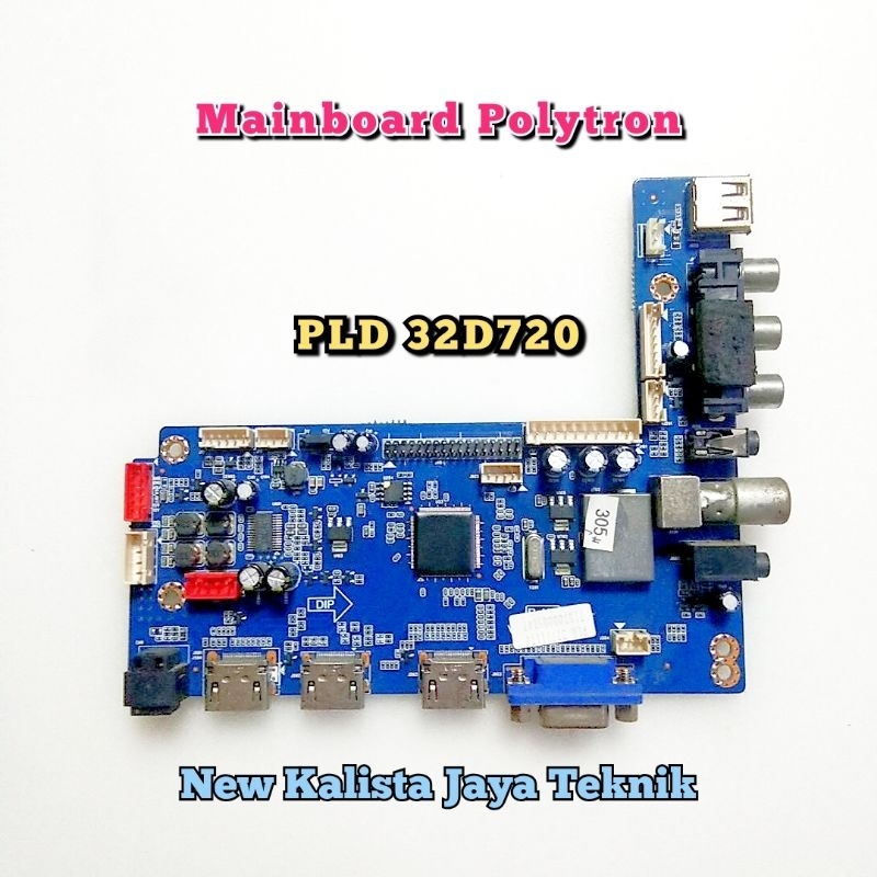 MAINBOARD POLYTRON PLD 32D720 ORIGINAL VS.T56UE1.21 MB 32D720 MB POLYTRON 32D720 MOTHERBOARD 32D720 