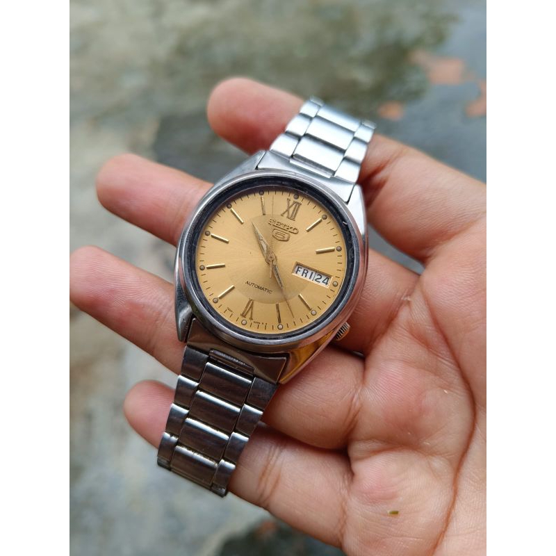 Jam Tangan Seiko 5 Otomatis 7S26 Second