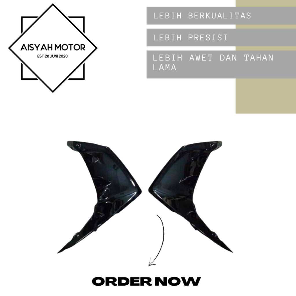 Sayap Yamaha Mio M3 Warna Hitam