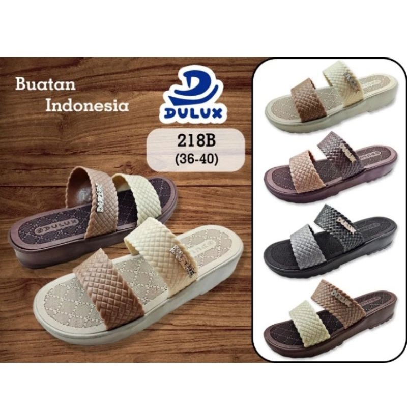 Sandal Wedges Wanita Dewasa Dulux 218 B Karet
