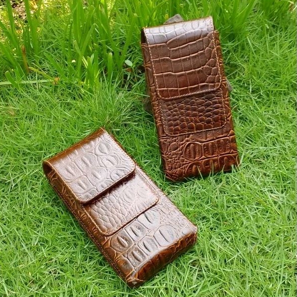 casing HP ukuran 7 inch kulit asli