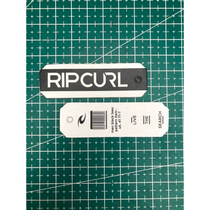 

RIPCURL TAG HANGTAG BARCODE SUPER PREMIUM CO 1X DIKIRIM 600PCS