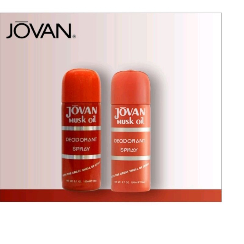 JOVAN MUSK OIL DEODORANT SPRAY