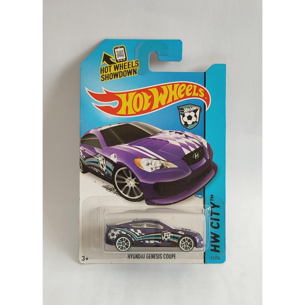 Hotwheels Hyundai Genesis Coupe - HW City - Purple